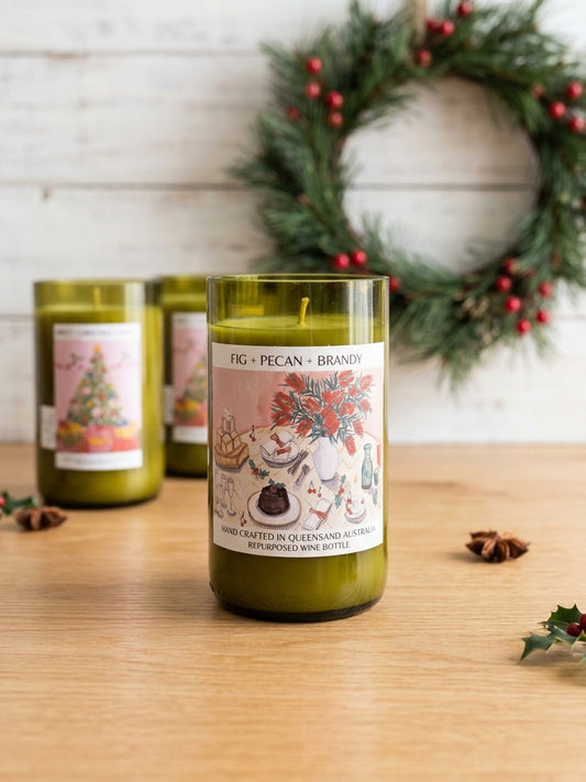Fig + Pecan + Brandy – Limited Edition Christmas Candle