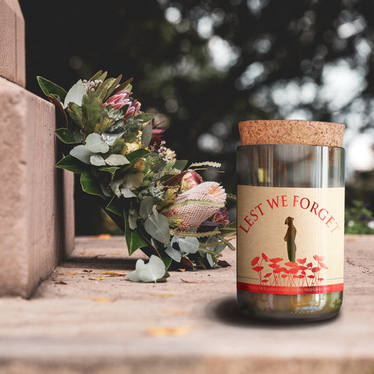 "Light Up The Dawn" ANZAC Candle