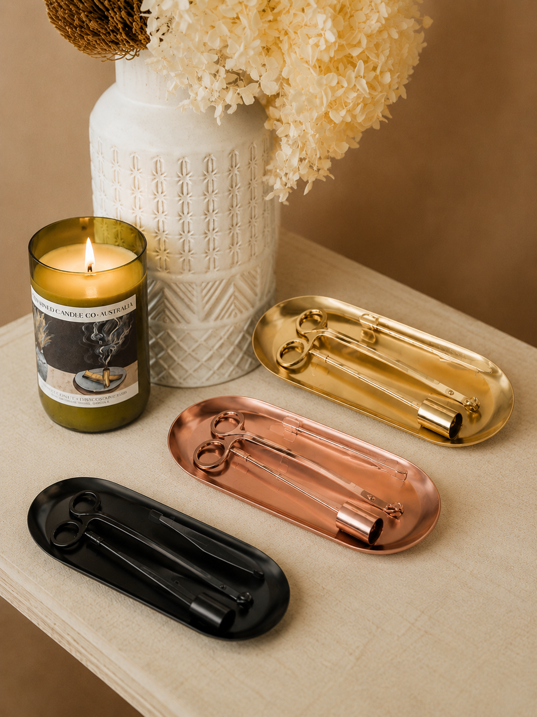 CANDLE CARE SET