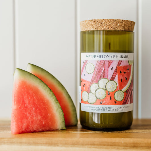 Watermelon + Rhubarb