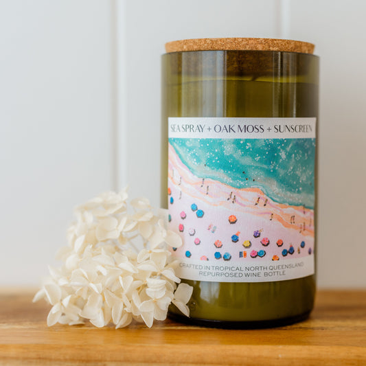 Sea Spray + Oak Moss + Sunscreen