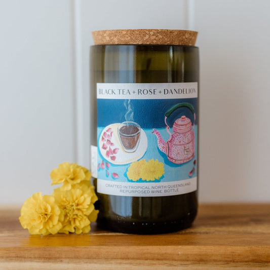 Black Tea + Rose + Dandelion